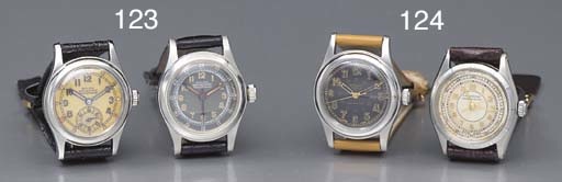 Rolex. A lot of two stainless steel water-resistant wristwatches