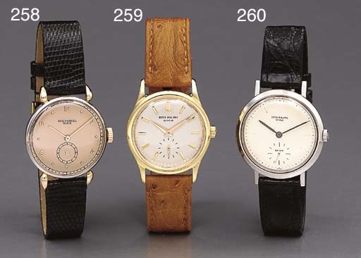 Patek Philippe. An 18K gold self-winding water-resistant wristwatch