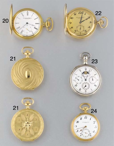 International Watch Co: A limited edition silver triple calendar and moonphase openface keyless pocketwatch.signed International Watch Co., no. 20/1000, case no. 2272241, ref. 5502, 1990's