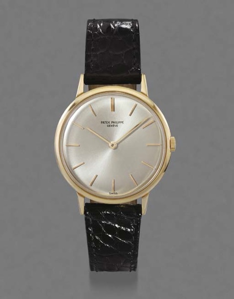 Patek Philippe. An 18K gold wristwatch