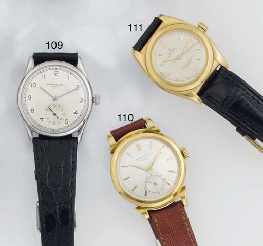 Rolex. An 18ct gold automatic water resistant wristwatch