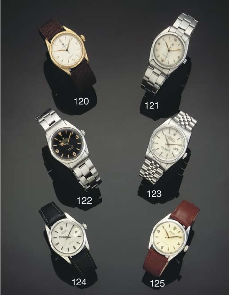 Rolex. A Stainless Steel Water Resistant Centre Seconds Wristwatch