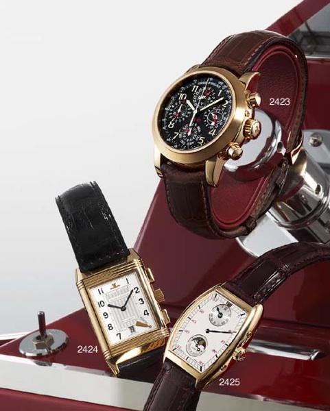 FRANCK MULLER. A FINE 18K PINK GOLD TONNEAU-SHAPED DUAL TIME JUMP HOUR WRISTWATCH WITH PHASES OF THE MOON