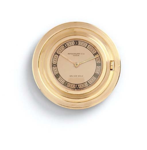 PATEK PHILIPPE. A RARE AND UNUSUAL 18K PINK GOLD OPENFACE KEYLESS LEVER PURSE WATCH WITH TWO-TONE PINK DIAL