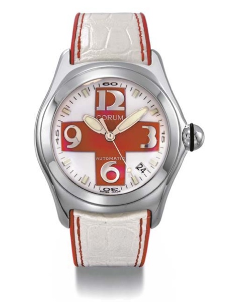 Corum. An unusual stainless steel limited edition tonneau-shaped self-winding wristwatch with sweep centre seconds and date, sold for the benefit of the People and Places with no Name fund