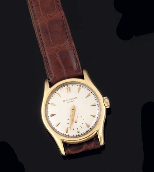 Patek Philippe.An 18ct Gold Circular Cased Wristwatch