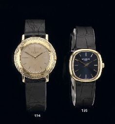 A LADY'S 18K GOLD WRISTWATCH, BY PATEK PHILIPPE