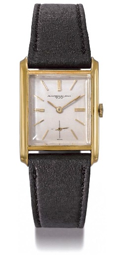Vacheron Constantin. An 18K gold square wristwatch