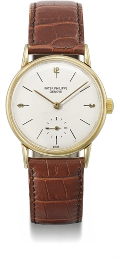 Patek Philippe. An 18K gold wristwatch