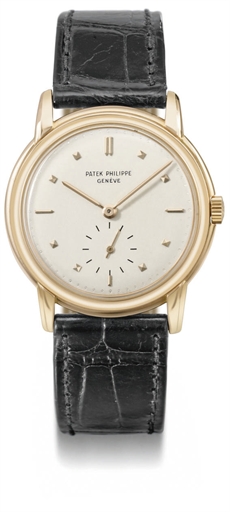 Patek Philippe. A fine 18K pink gold wristwatch