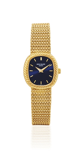 PATEK PHILIPPE, ELLIPSE REF.4461/1.GOLD MANUAL-WINDING LADY'S BRACELET WATCH