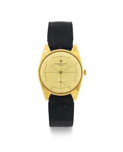 VACHERON CONSTANTIN. A RARE 18K GOLD WRISTWATCH