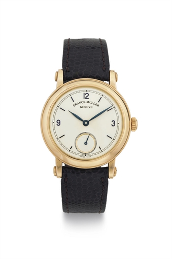 FRANCK MULLER. AN 18K PINK GOLD AUTOMATIC WRISTWATCH