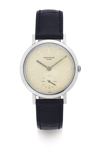 PATEK PHILIPPE. A FINE RARE AND UNUSUAL STAINLESS STEEL ANIT-MAGNETIC CONVERTIBLE WRISTWATCH WITH DETACHABLE LUGS