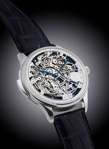 IWC, PORTUGUESE SKELETONISED MINUTE REPEATER.WHITE GOLD MANUALLY-WOUND SKELETONISED MINUTE REPEATING WRISTWATCH, LIMITED EDITION OF 50