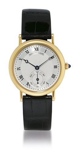 BREGUET, CLASSIQUE.YELLOW GOLD MANUALLY-WOUND WRISTWATCH