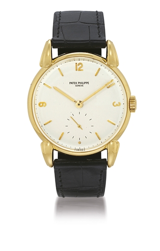PATEK PHILIPPE, REF. 1590.YELLOW GOLD MANUALLY-WOUND WRISTWATCH
