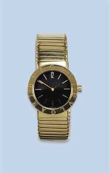 AN 18K YELLOW GOLD BRACELET WATCH, BY BULGARI | Jewelry Auction | 1990s, quartz | Christie's