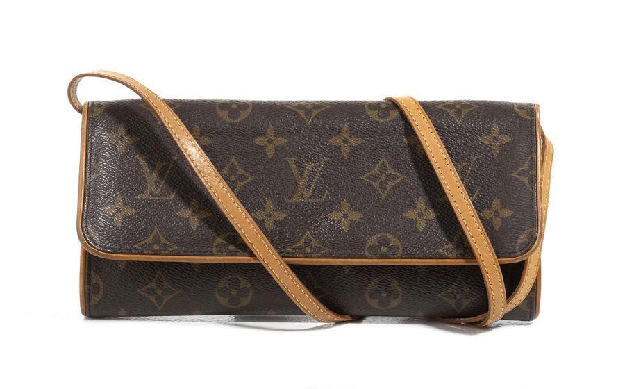 LOUIS VUITTON,Sac TWIN, toile Monogram et…