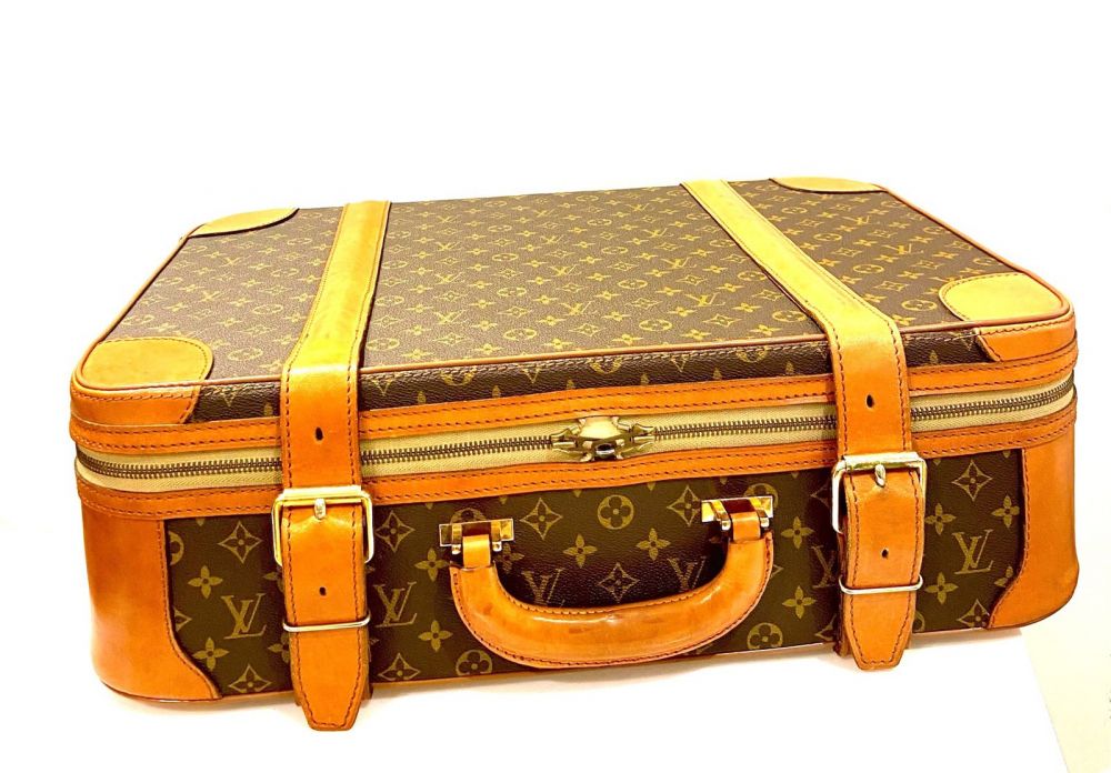 5. Louis VUITTON,Valise “Airbus”, toile... - Lot 5 - Cornette de Saint Cyr maison de ventes