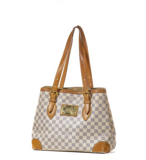 148. Louis VUITTON,Sac HAMPSTEAD, toile... - Lot 148 - Cornette de Saint Cyr maison de ventes