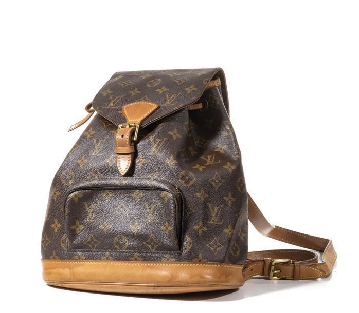 162. Louis VUITTON,Sac MONTSOURIS, toile... - Lot 162 - Cornette de Saint Cyr maison de ventes