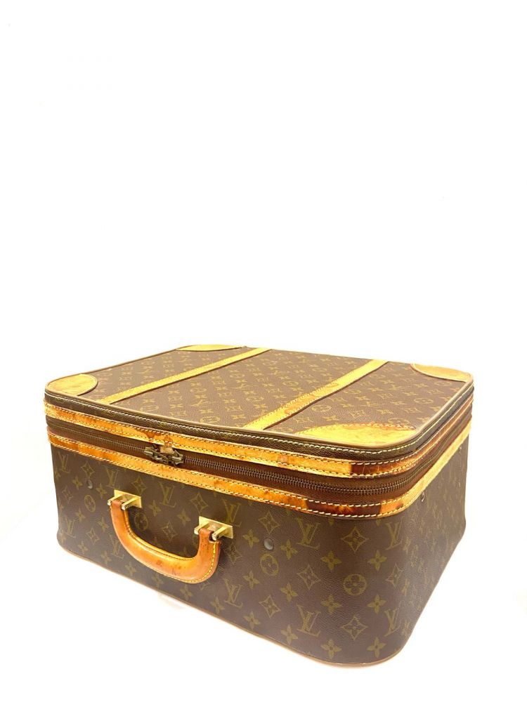330. Louis VUITTON,Valise Airbus, toile... - Lot 330 - Cornette de Saint Cyr maison de ventes