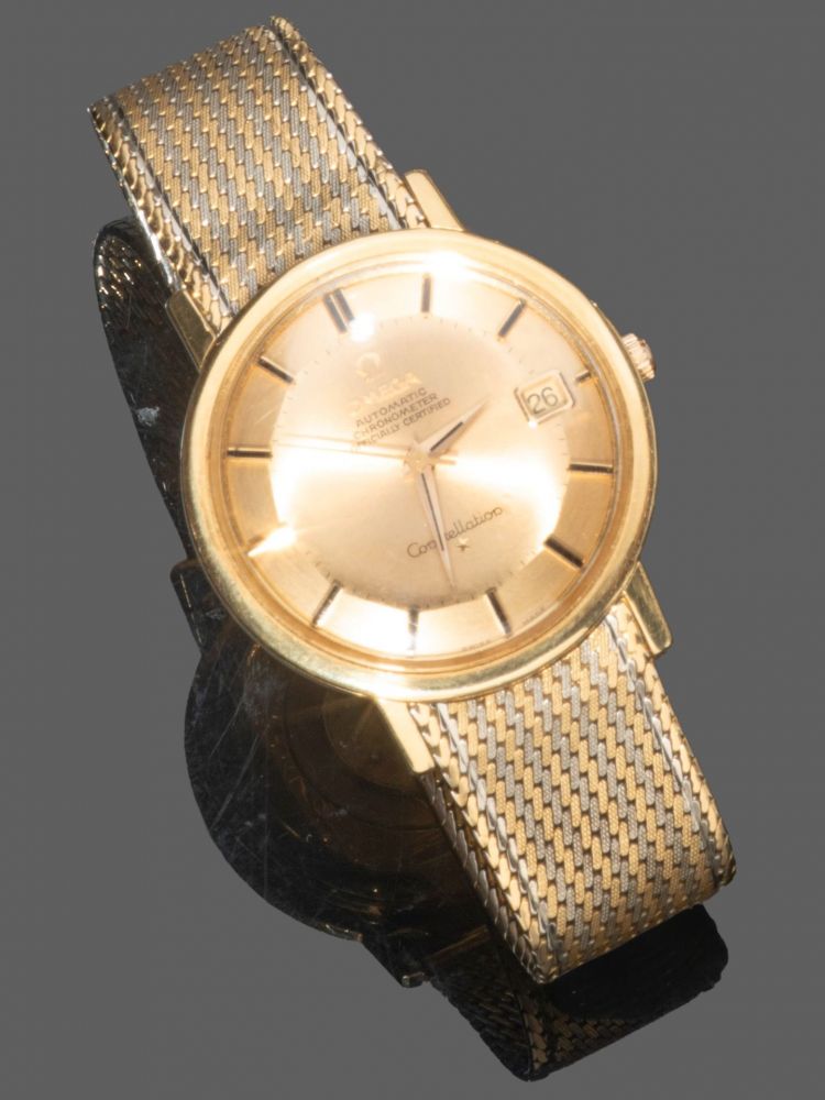 157. OMEGA,Constellation,Ref. 168004/14SC... - Lot 157 - Cornette de Saint Cyr maison de ventes