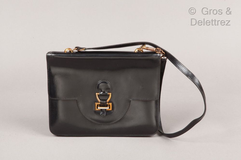 HERMES Paris - Sac Sandrine 24cm en box... - Lot 563 - Gros Delettrez