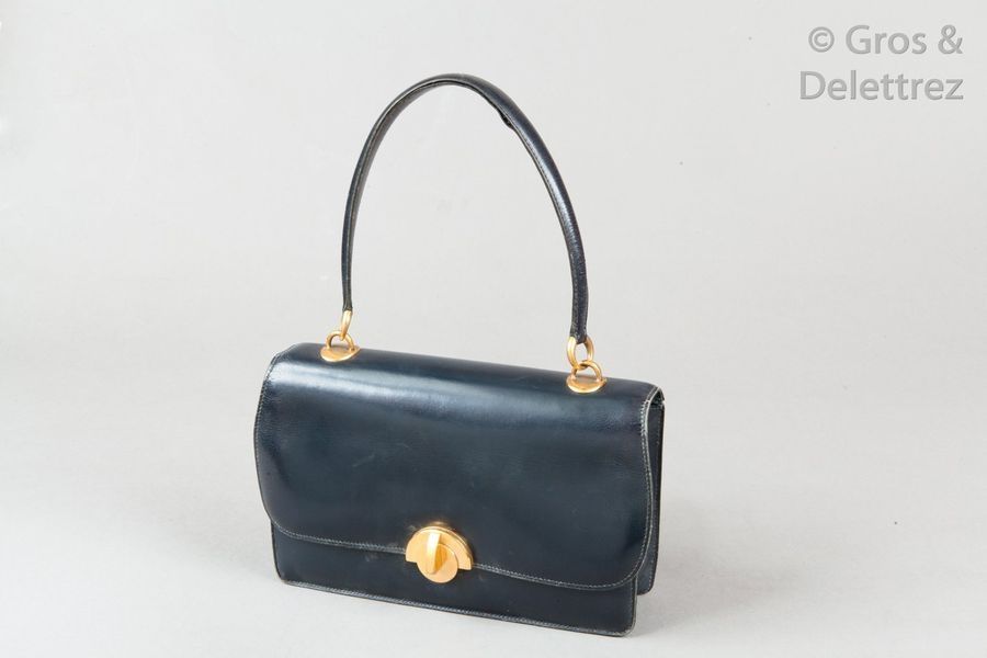 HERMES Paris;*Sac "Demi-lune" 25cm en box…