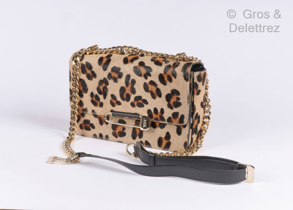 JOHN GALLIANO Paris - Sac du jour 24 cm en... - Lot 172 - Gros Delettrez
