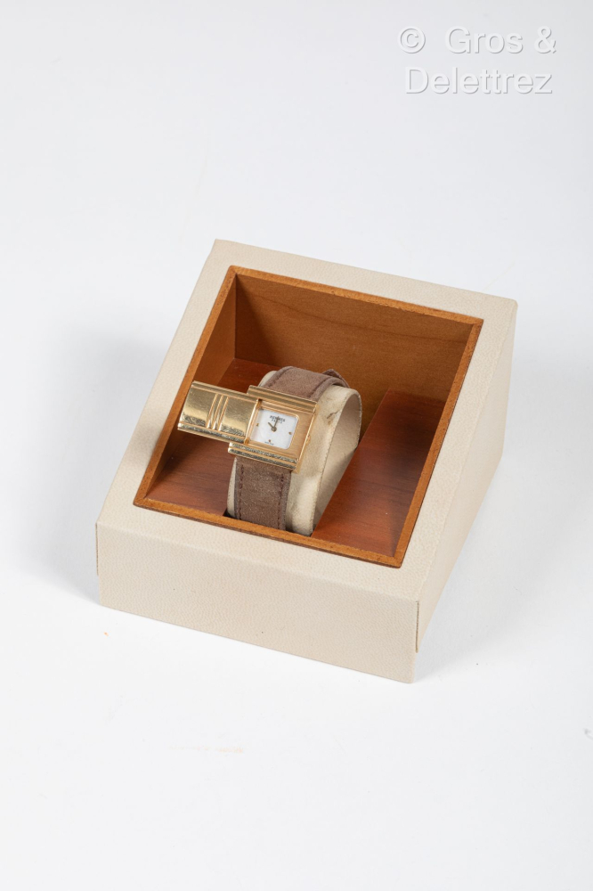HERMES Paris Swiss made n°GL1.235/1897967... - Lot 210 - Gros Delettrez