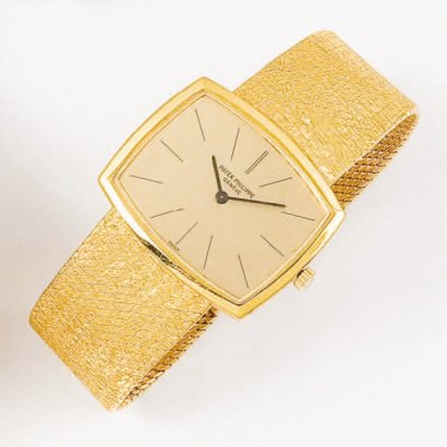PATEK PHILIPPE - TELEVISION CALATRAVA. Circa 1967.