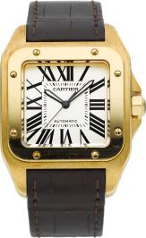 Cartier Ref. 2657 Large Gold Santos 100 Automatic....