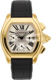 Cartier Ref. 2619 Yellow Gold Roadster Chronograph....