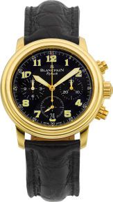 Blancpain Ref. 2185F Gold Flyback Chronograph No. 72....
