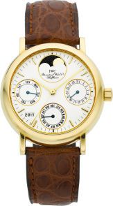 IWC Ref. 3541 Gold Portofino Perpetual Calendar....