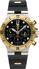 Bulgari SC 40 SG Two Tone Diagono Professional Diver's Chronograph....