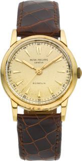 Patek Philippe Co. Very Fine Ref. 2460 Gold Center Seconds.Wristwatch, circa 1953....