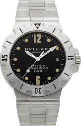 Bulgari Steel Diagono SD 38 S Automatic....