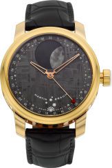 Martin Braun Very Fine Rose Gold FC-B Selene With Meteorite Dial....