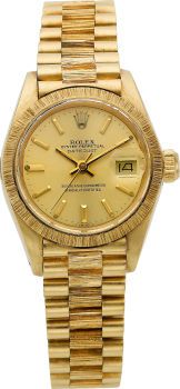 Rolex Ref. 6900 Lady's Gold Oyster Perpetual Datejust, circa 1980....