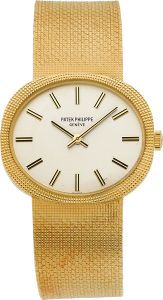 Patek Philippe Ref. 3581-1 Ellipse Horizontal Fine Gold.Wristwatch, circa 1970's....