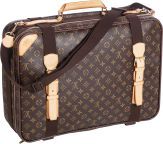 Louis Vuitton Classic Monogram Canvas Satellite 50 Suitcase.
