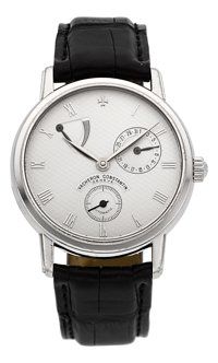 Vacheron Constantin Ref. 47200/1 Patrimony Very Fine 18k White Gold.Automatic, Power Reserve And Date....