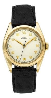 Rolex Ref. 6022 Gold 1/4 Century Club Watch For Eaton Co., circa.1950's....