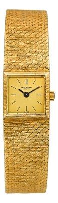 Patek Philippe Ref. 3285 Lady's Gold Bracelet Watch....
