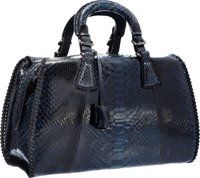 Giorgio Armani Blue Python Bag.
