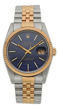 Rolex Ref. 16000 Gent's Two Tone Oyster Perpetual Datejust, circa.1985....