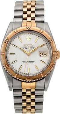 Rolex Ref. 6609 Vintage Steel Gold Thunderbird, circa 1959....